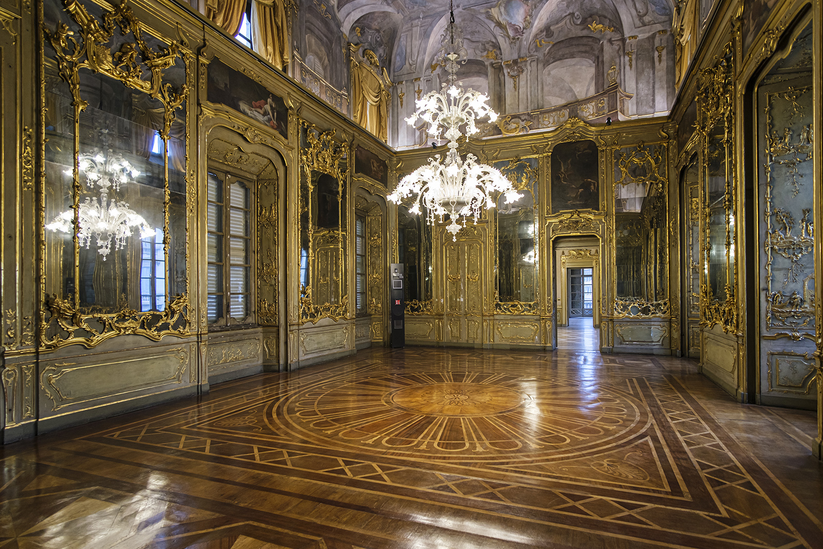 La Sala degli Specchi (© ph. Roberto Morelli, Ministero della Cultura, 2025)